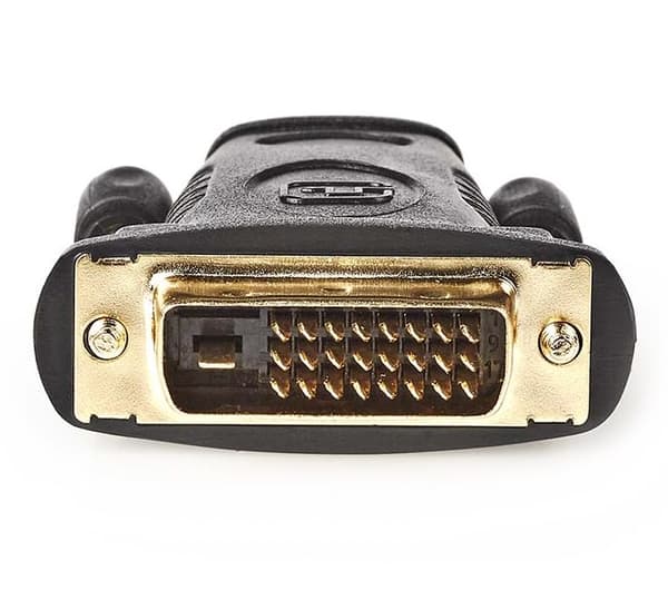 NEDIS adaptér DVI - HDMI/ konektory DVI zástrčka - HDMI zásuvka/ černý/ box