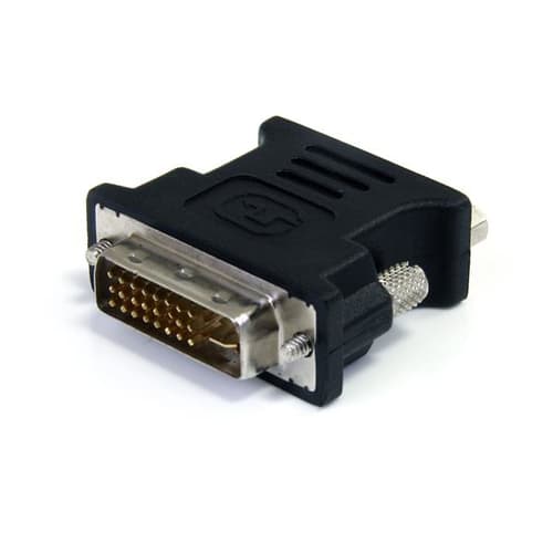 10 PACK DVI MALE TO VGA FEMALE/ADAPTERS - BLACK - DVI-I TO VGA