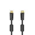 Miniatyrbillede 3 af 3: Hama High-speed HDMI™ Cable, Plug - Plug, 4K, Ethernet, Gold-plated, 15.0 m