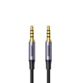 Miniatyrbild 4 av 4: CABLU audio Ugreen, "AV183" stereo 4-pini (3.5 mm jack T/T), conectori auriti, 2m, braided, negru "20782" (timbru verde 0.18 lei) - 6957303827824