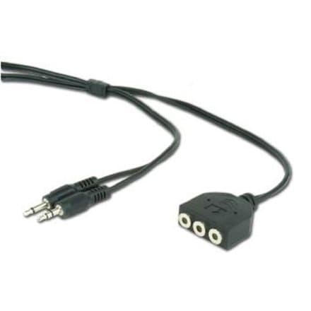 Pagarinātājs Gembird 3,5mm*2 Jack Stereo