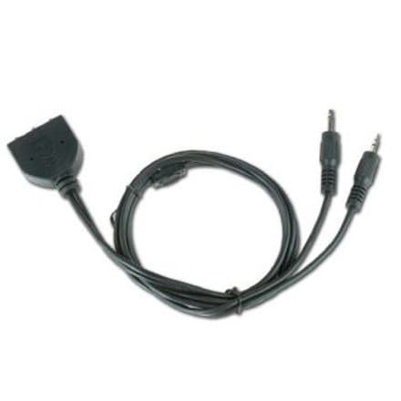 Pagarinātājs Gembird 3,5mm*2 Jack Stereo