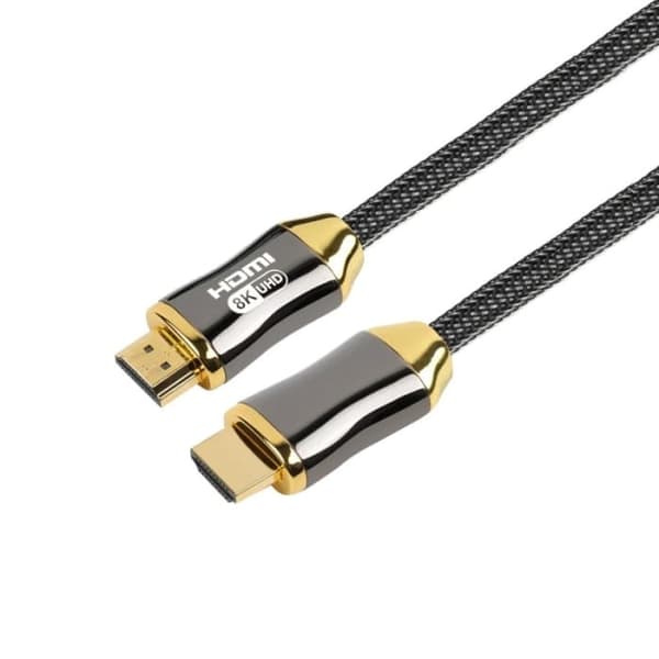 HDMI 2.1 -kaapeli 8K 60Hz Ultra HD Ultra HighSpeed HDR 48Gbit/s - Pitkä 3 metriä