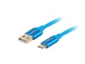 Miniatyrbild 1 av 2: LANBERG KABEL USB-C 2.0 (M) - A (M) 1.8M PREMIUMQC
