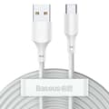 Miniatyrbillede 2 af 3: Baseus TZCATZJ-02 USB-kabel 1,5 m USB A USB C Hvid