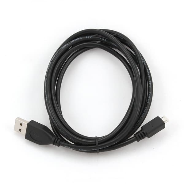 Gembird CCP-mUSB2-AMBM-6 USB-kabel 1,8 m USB 2.0 USB A Micro-USB B Svart