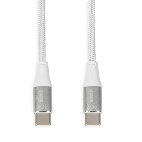iBOX IKUTC USB-C kaapeli 60W 2m Valkoinen