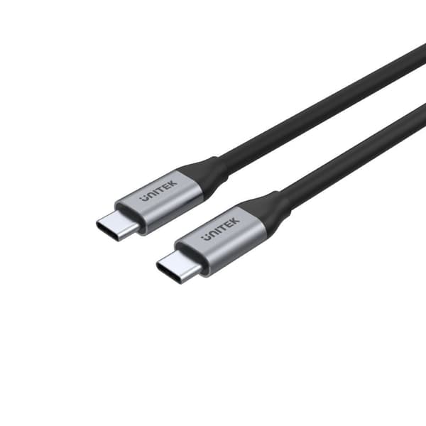 UNITEK C14082ABK USB-kabel 1 m USB 3.2 Gen 2 (3.1 Gen 2) USB C Sort