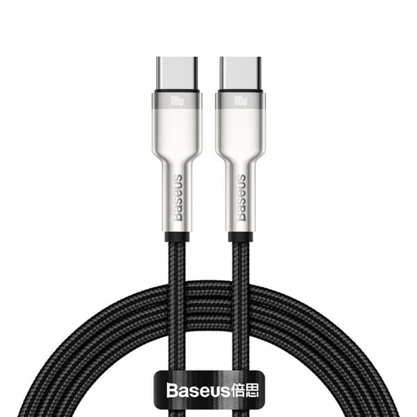 Baseus CATJK-C01 mobiltelefonkabel Svart 1 m USB C