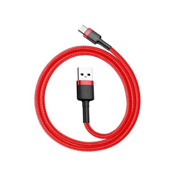 USB-C kabel Baseus Cafule 2A 2m (rød)