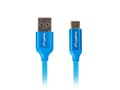 Miniatyrbild 2 av 2: Lanberg CA-USBO-21CU-0010-BL USB-kabel 1 m USB 2.0 USB A USB C Blå