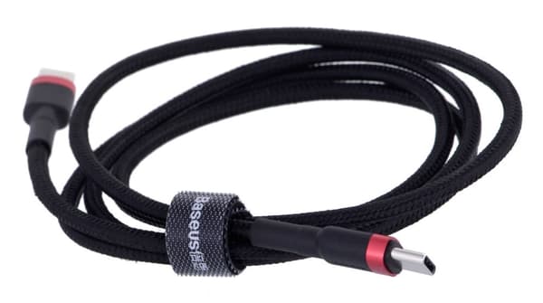 Baseus CATKLF-G91 USB-kaapeli 1 m USB C Musta