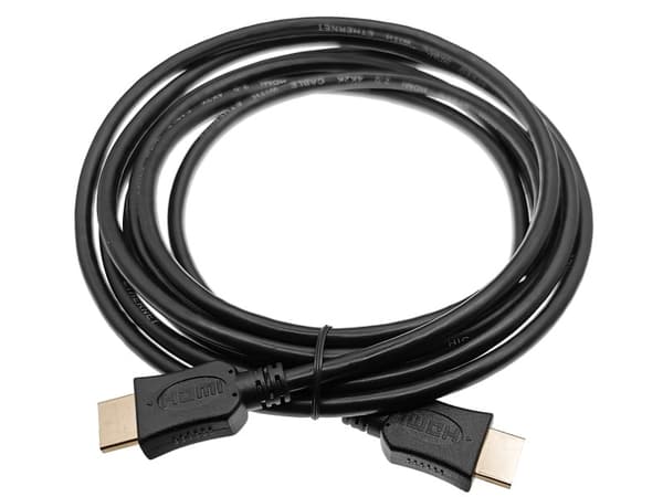 Alantec AV-AHDMI-2.0 HDMI-kabel 2m v2.0 High Speed med Ethernet - guldbelagte stik
