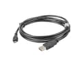 Miniatyrbild 2 av 2: Lanberg CA-USBM-10CC-0018-BK USB-kabel 1,8 m USB 2.0 Micro-USB B USB A Svart