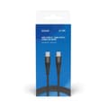 Miniatyrbild 2 av 4: Savio CL-160 USB-kabel 2 m USB 2.0 USB C - USB C Svart