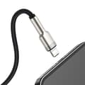 Miniatyrbild 5 av 10: Baseus Cafule 1 m Svart