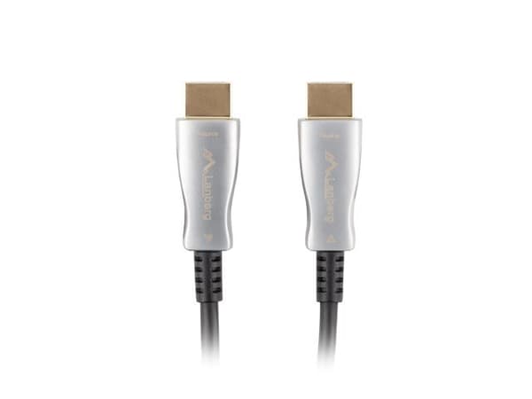 Lanberg CA-HDMI-20FB-0300-BK optisk kabel HDMI M/M 30m v2.0 4K