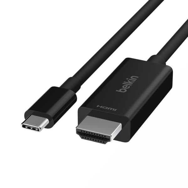 Belkin AVC012bt2MBK 2 m USB Type-C HDMI Musta