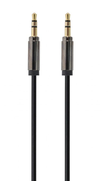 Gembird CCAP-444-6 lydkabel 1,8 m 3,5 mm Sort