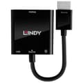Miniatyrbillede 2 af 5: Lindy Hdmi Til Adapter Vga Audio Sort