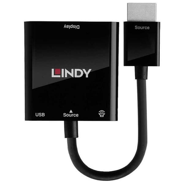 Lindy Hdmi Til Adapter Vga Audio Sort
