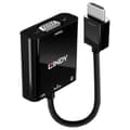 Miniatyrbillede 1 af 5: Lindy Hdmi Til Adapter Vga Audio Sort