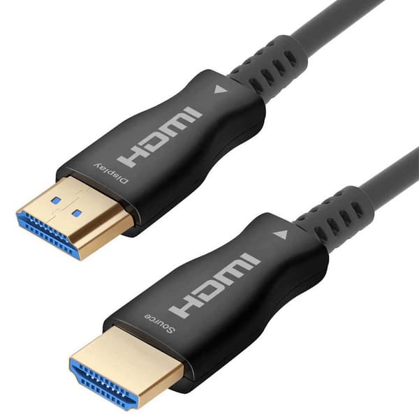 Euroconnex Hdmi 0090-15 4k 60hz 15 M 2.0 Kabel Sort