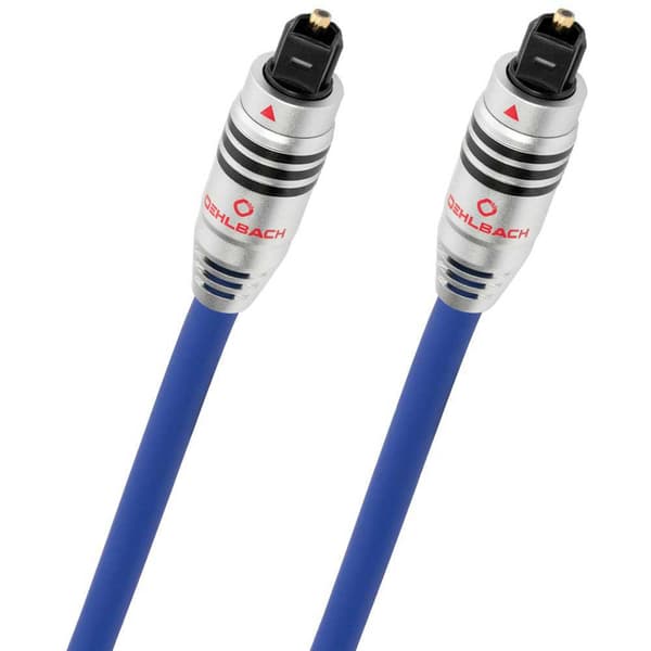 Oehlbach Optisk Kabel D1c1380 0.5 M Blå