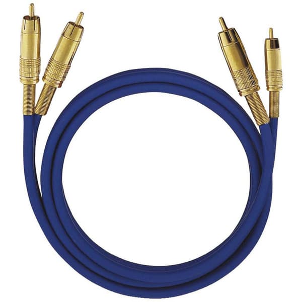 Oehlbach Rca Kabel D1c2038 5 M Blå