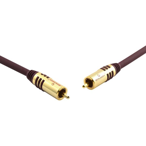Oehlbach Subwoofer Cinch Kabel D1c20533 3 M Rød