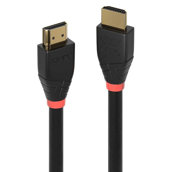 Lindy 20 Hdmi 2.0 Hdmi 2.0 Kabel Sort