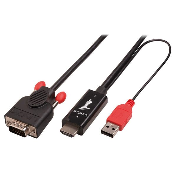 Lindy Hdmi Til Kabel Displayport 2 M Sort