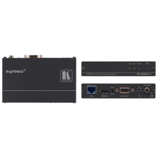 Kramer Tp-580txr 4k60 Hdmi Hdcp Svart