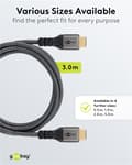 Miniatyrbilde 6 av 11: Ultra høyhastighets HDMI™-kabel (8K@60Hz)