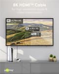 Miniatyrbilde 9 av 11: Ultra høyhastighets HDMI™-kabel (8K@60Hz)
