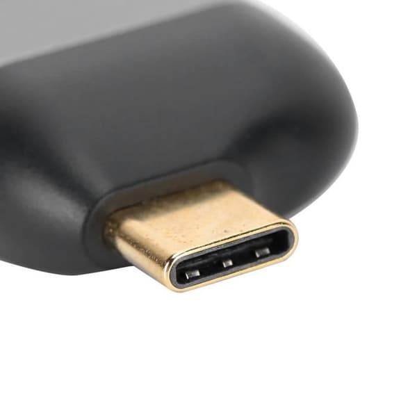 Typ C till Vga Adapter - Qiilu - Video Converter - 1080P Output - Windows / Android Support