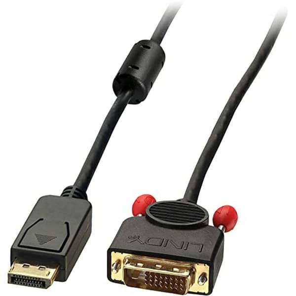 Adapter DisplayPort till DVI LINDY 41489 Svart