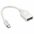 Miniatyrbild 1 av 2: Mini-DisplayPort till DisplayPort-adapter LINDY 41021 Vit