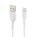 Miniatyrbild 4 av 5: Belkin CAB001BT3MWH USB-kabel 3 m USB A USB C Vit