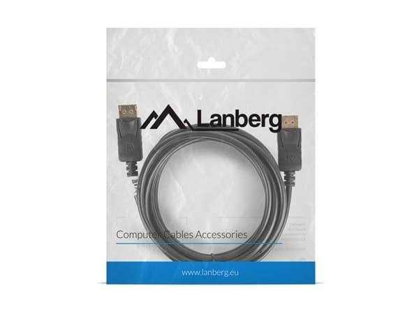 DisplayPort Kabel Svart 3 Meter