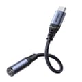 Pikkukuva 1 / 2: Joyroom Äänisovitin USB-C - 3,5 mm - Musta