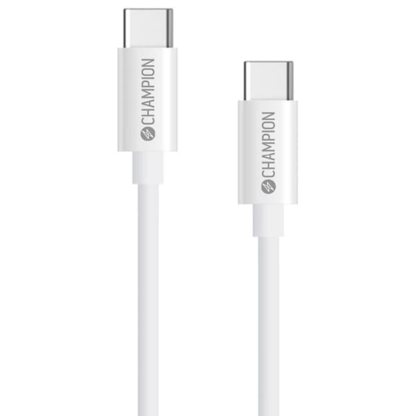 USB-C Kabel 60W 2m Hvid