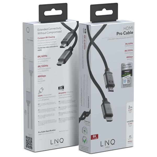 Linq Hdmi Lq48027 8k 2 M 2.1 Kabel