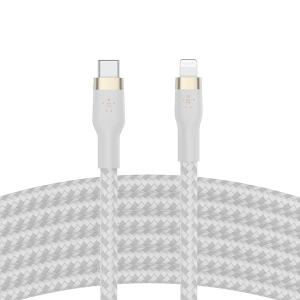 Belkin CAA011BT3MWH lynkabel 3 m Hvid