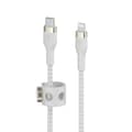 Miniatyrbillede 2 af 5: Belkin CAA011BT3MWH lynkabel 3 m Hvid