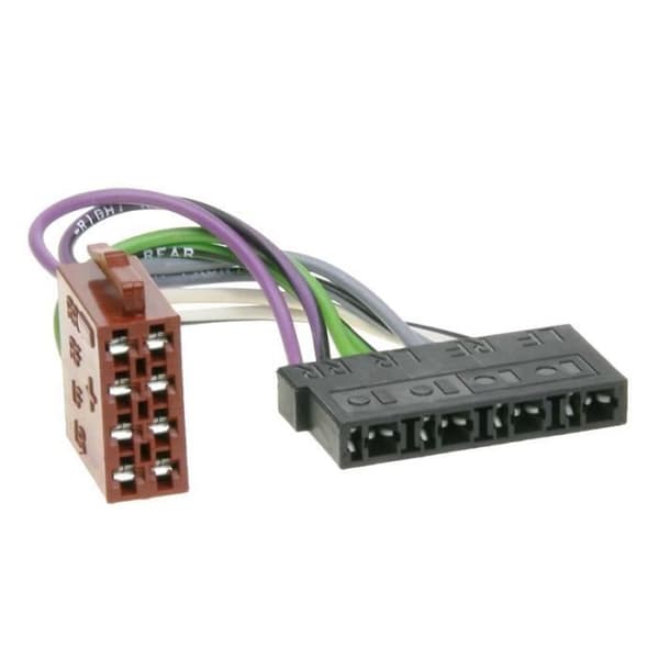 Universal högtalaradapter DIN &gt; ISO-uttag