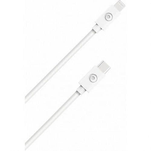 Laddnings- och synkroniseringskabel - BIGBEN CONNECTED - USB C/Lightning - 50cm - 3A - Återvunnen plast