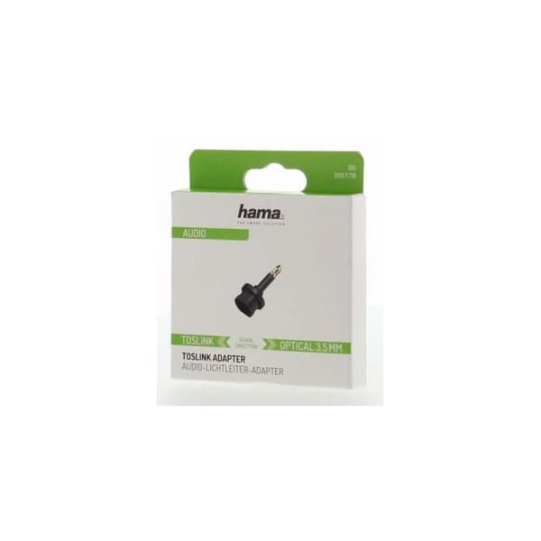 ODT-adapter, toslink honkontakt - guld optisk kontakt, 3,5 mm