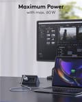 Miniatyrbilde 9 av 11: USB-C™ supermyk tekstilkabel med metallkontakter, 2 m, hvit