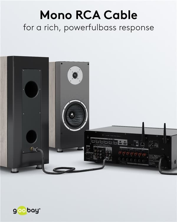 Mono RCA-kaapeli, 5 m